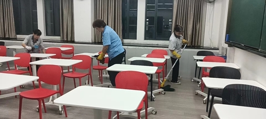 浙江传媒学院|灼灼其华新学期,欣欣向荣共奔赴 --后勤服务中心全力备战迎开学